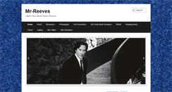 Desktop Screenshot of mr-reeves.com